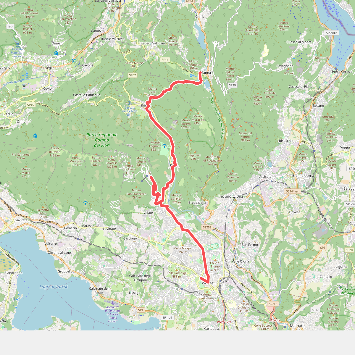 Via Francisca del Lucomagno: Tappa 2