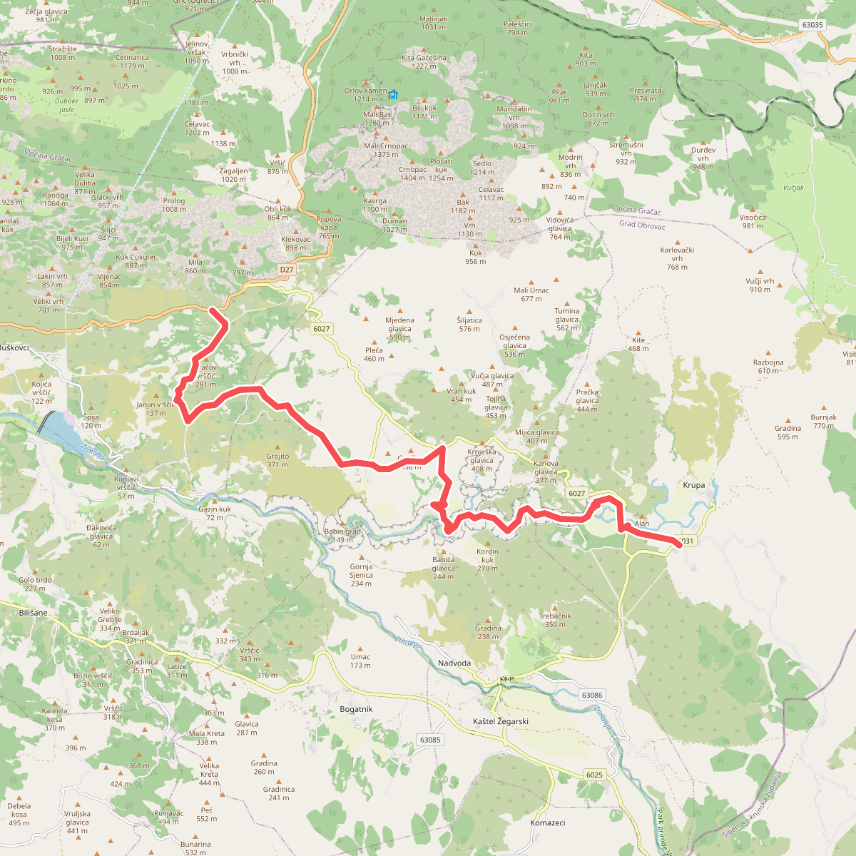 Via Adriatica #6: Prezid => Knin
