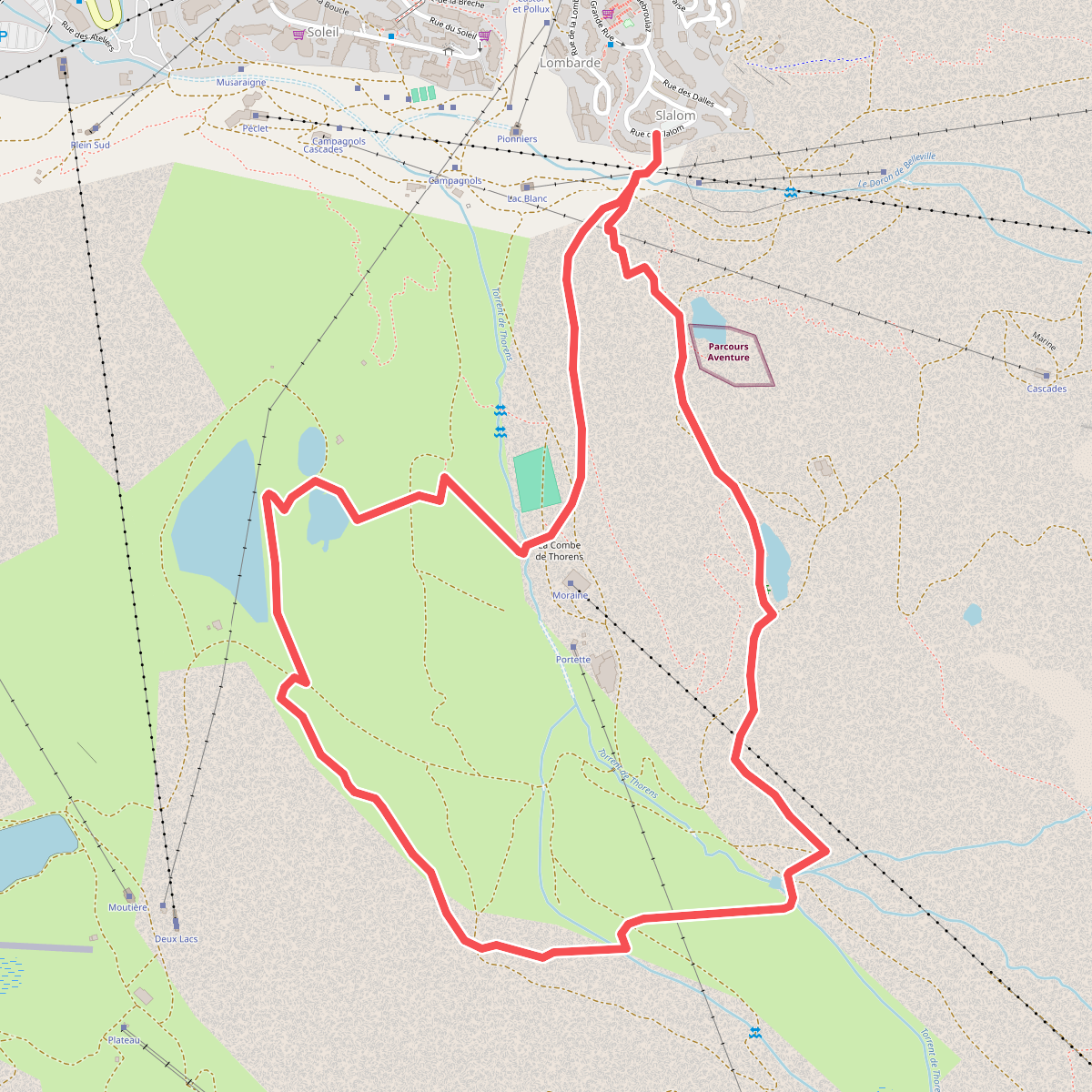 Circuit des Lacs de Val Thorens
