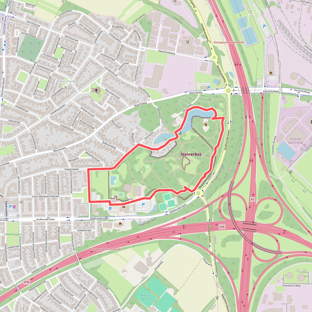 Scootmobiel-route Steinerbos 