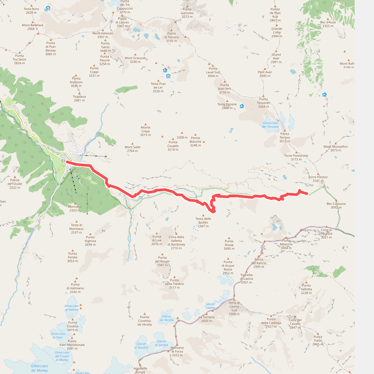 Alta Via n. 2 della Valle d'Aosta - Tappa 10