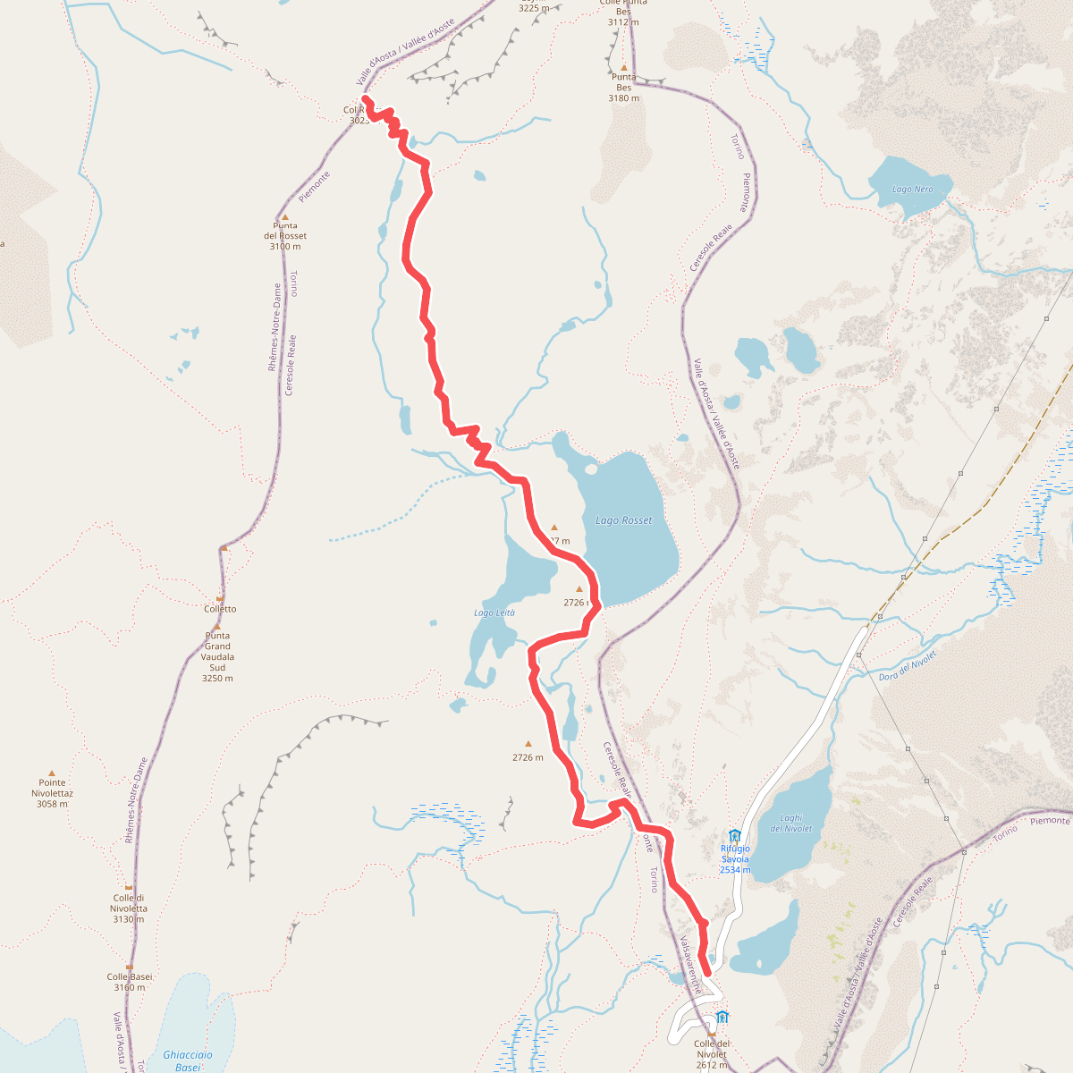 3C, Col Rosset