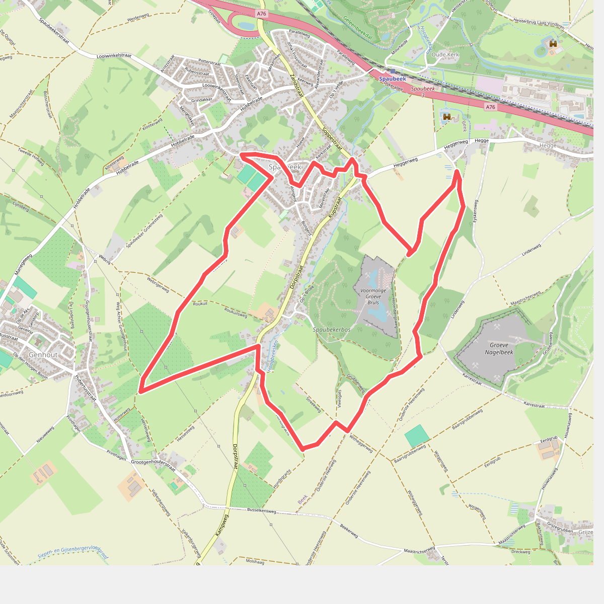 Spaubeekroute SP03 Beek