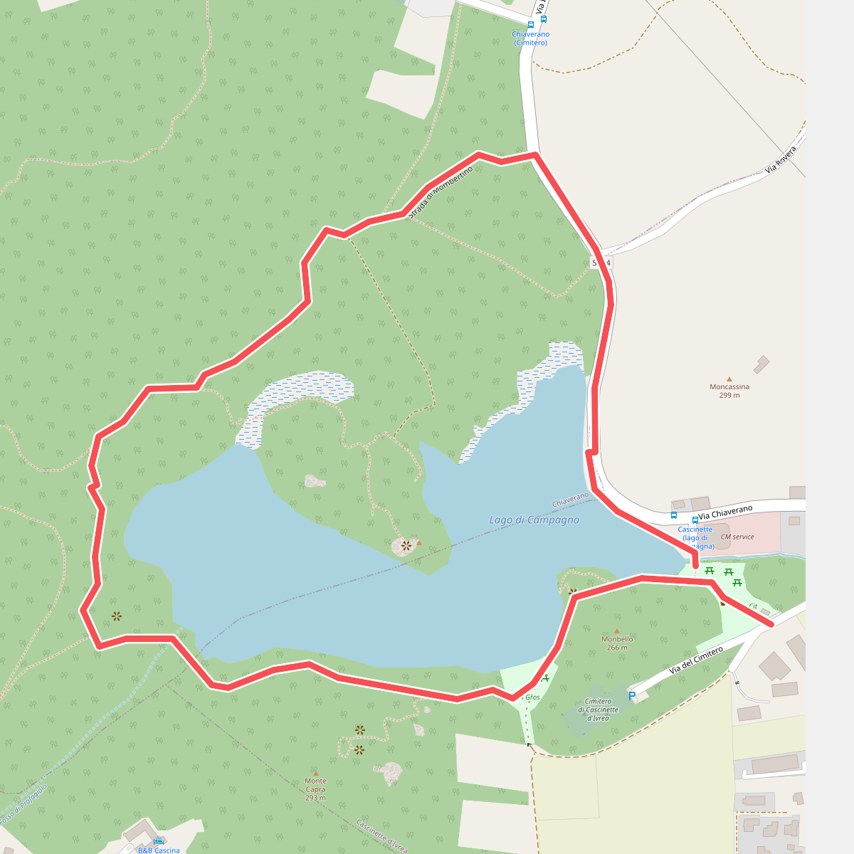 Anello del Lago di Campagna