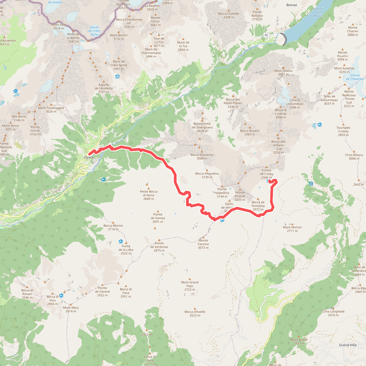Alta Via n. 1 della Valle d'Aosta - Tappa 11