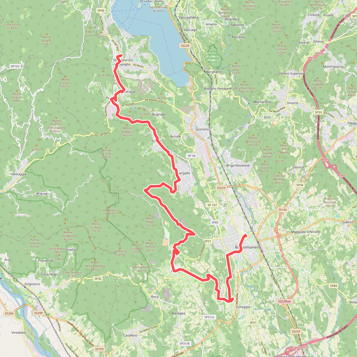 Grand Tour del Lago d'Orta - Tappa 5