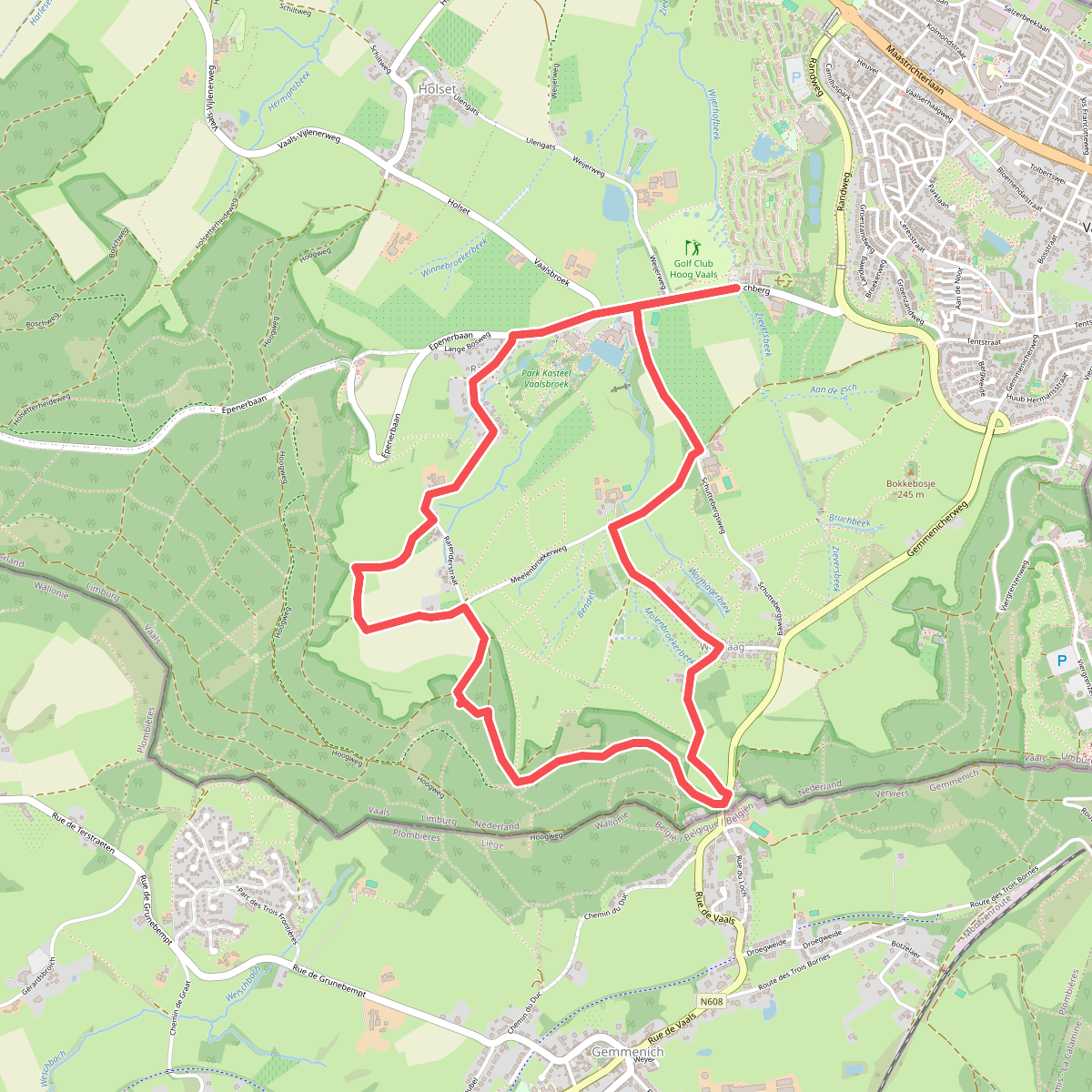 Vaalsbroekroute 2 V12 Vaals