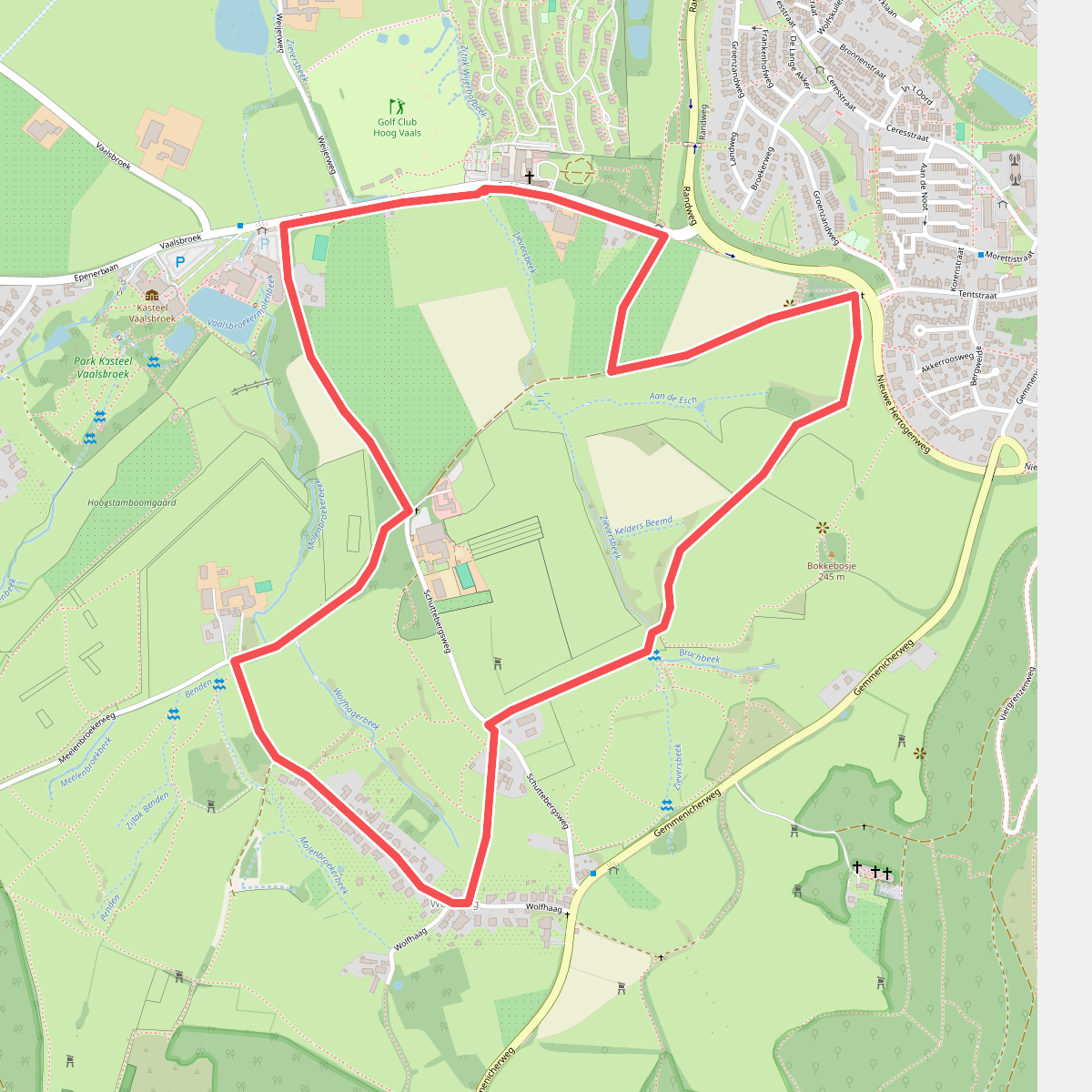 Vaalsbroek-route V3 Vaals