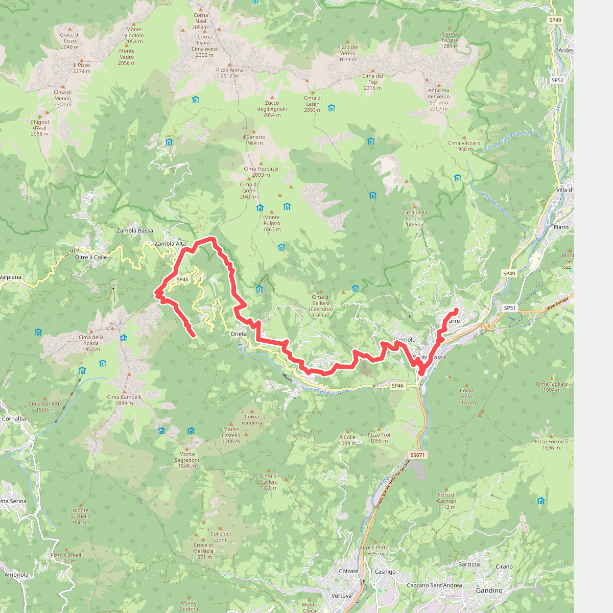 Alta Via delle Grazie - Tappa 4