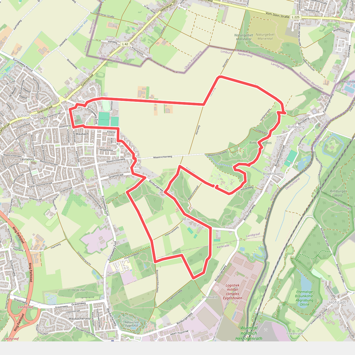 Voetspoor 6 Rimburg LA04 Landgraaf 