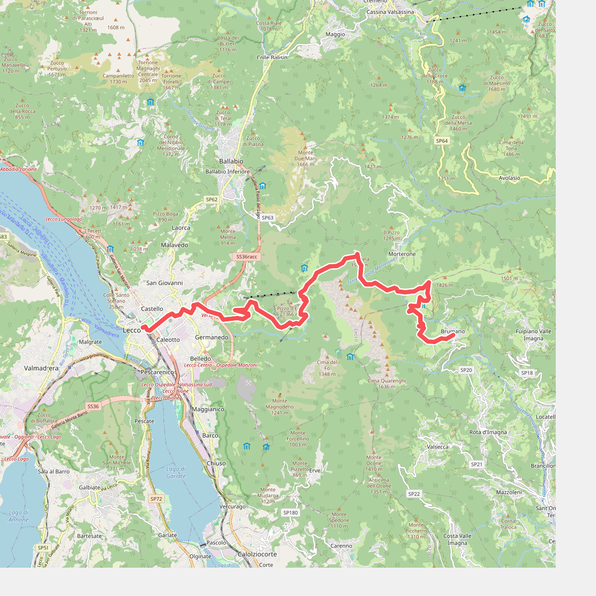 Sentiero dei Laghi Basso - Tappa 1