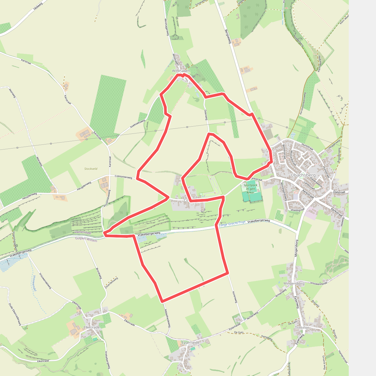 Vrakelberg & Graftenlandschap V15 - Voerendaal