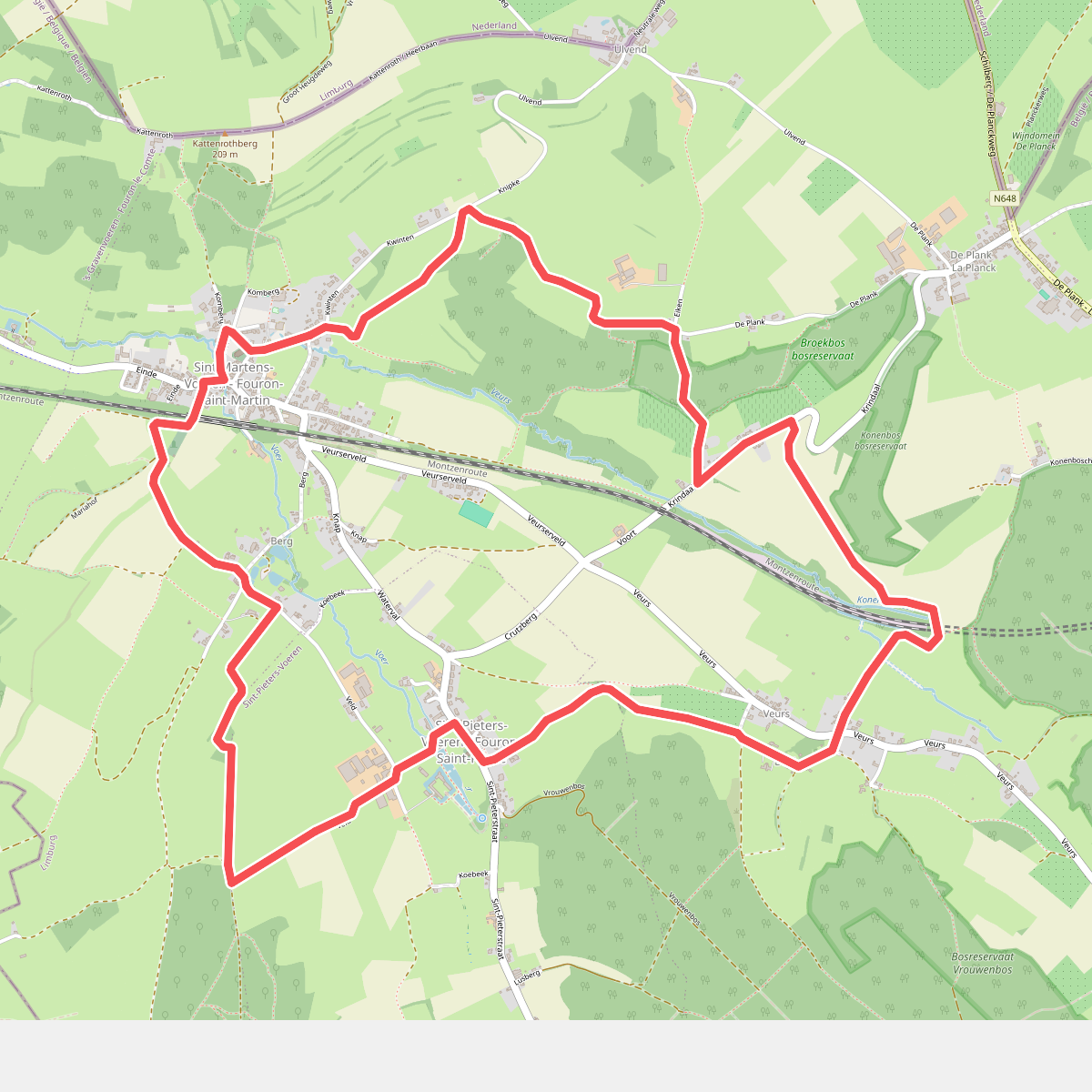 Wandelen in de Voerstreek