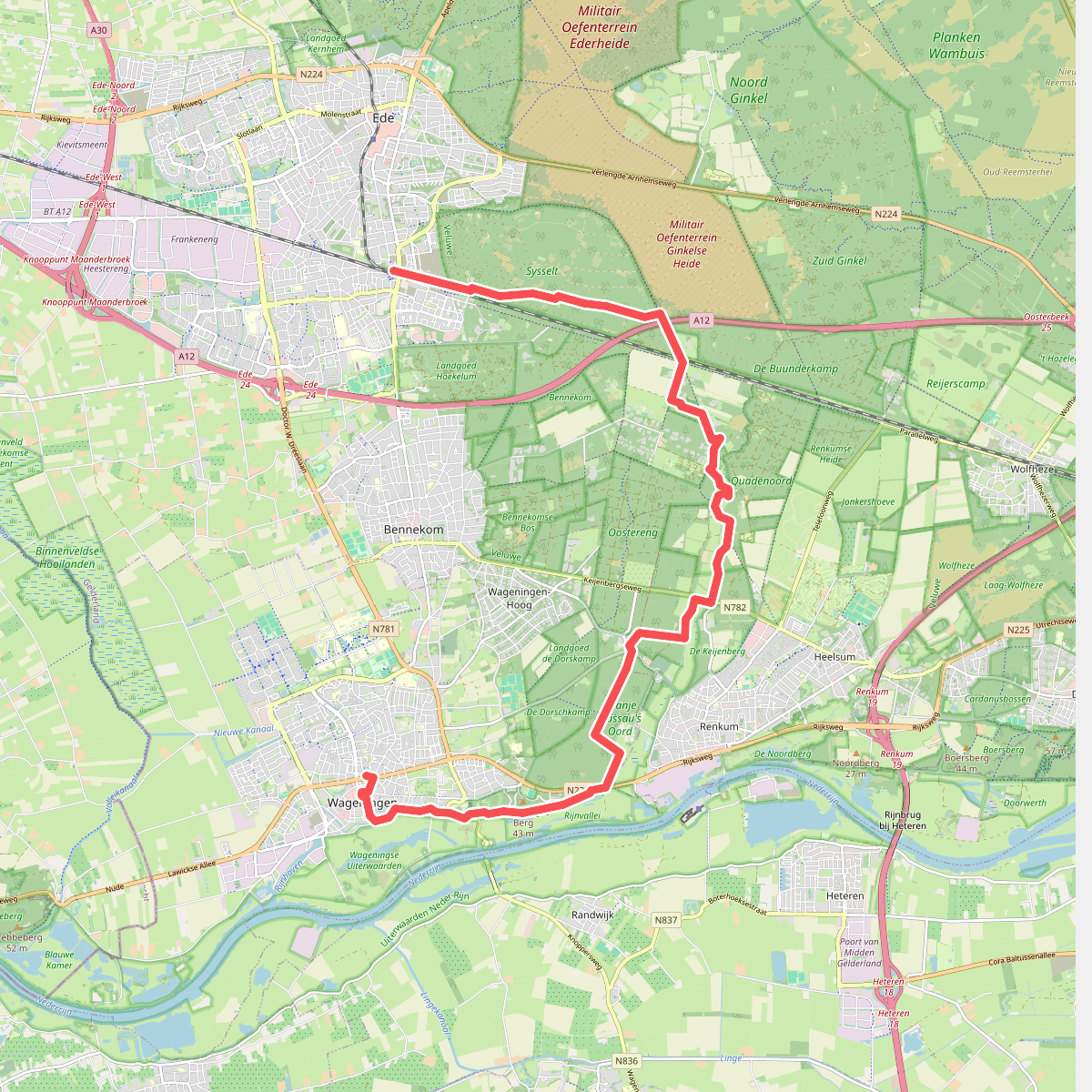 NS-Wandeling Belmonte