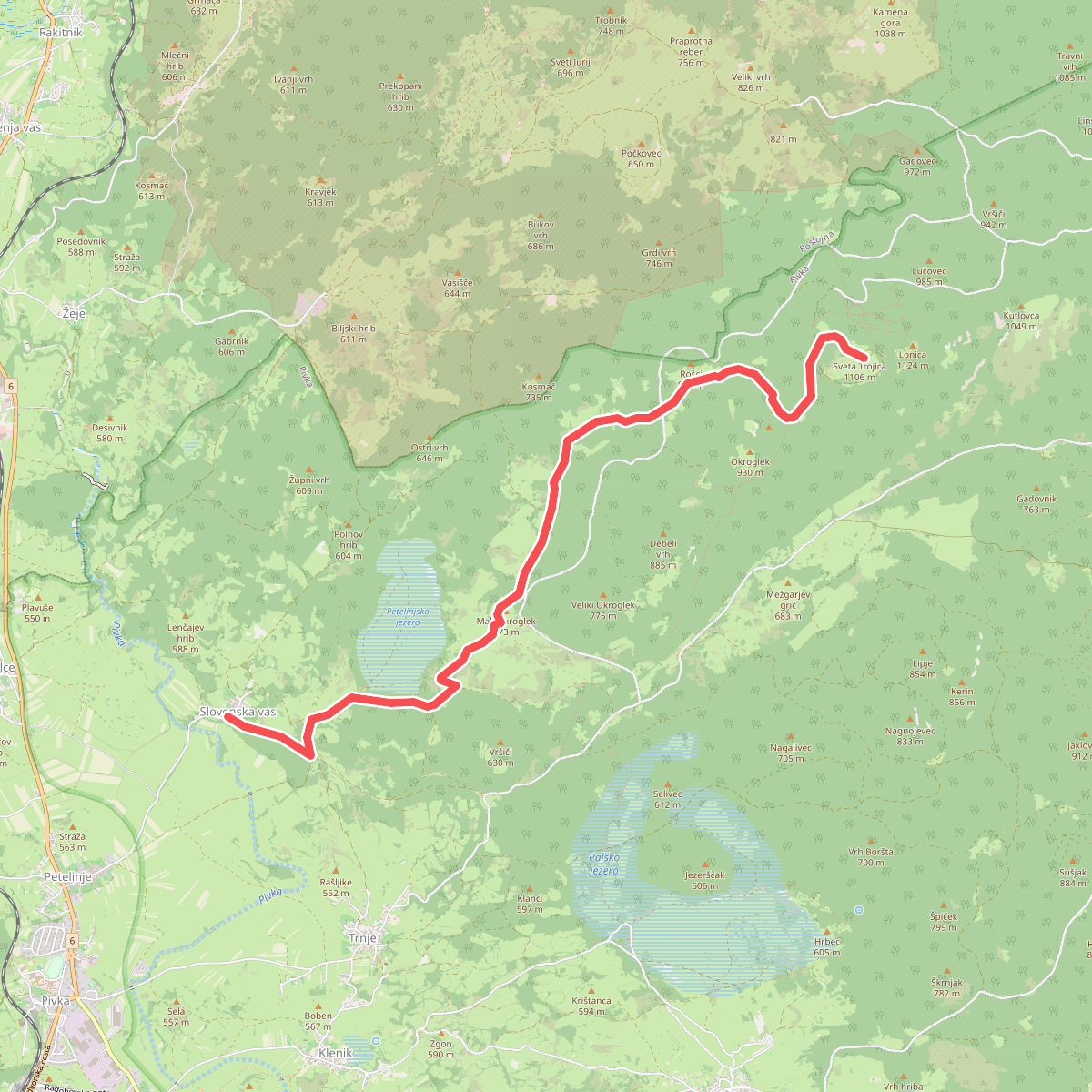 Slovenska vas - Sv. Trojica
