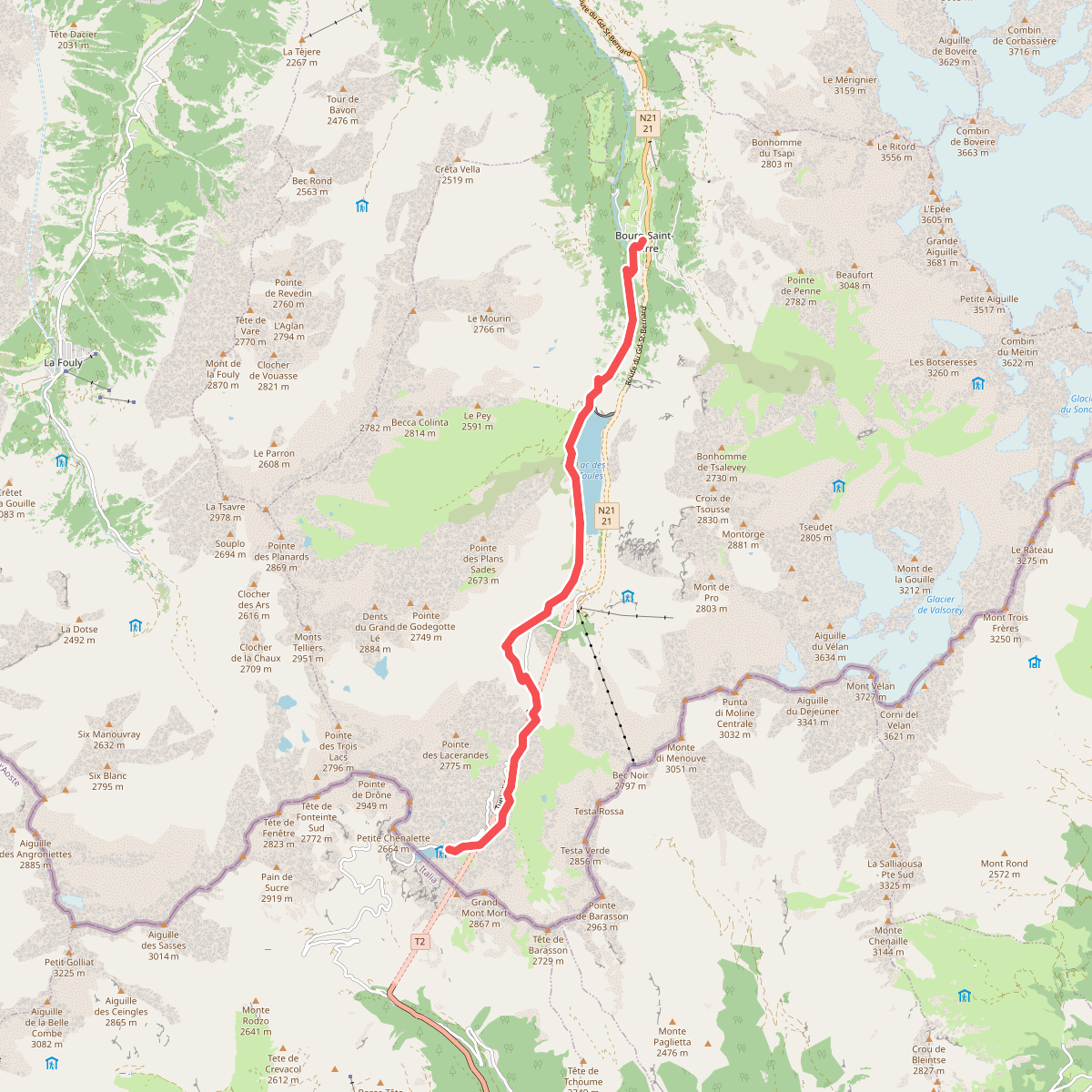 33-Chemin des cols alpins