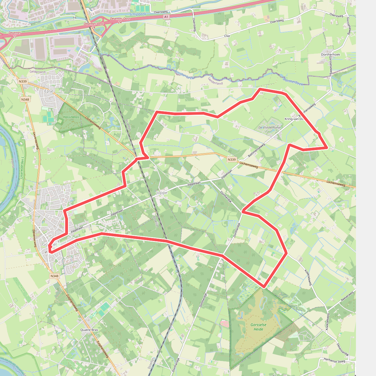 Drie Kieftenroute