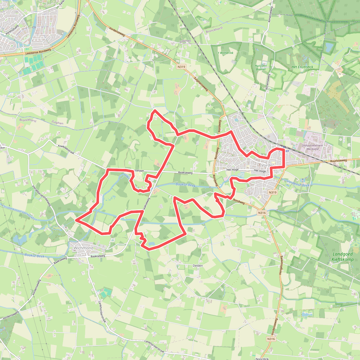 Hackfortse Enkroute