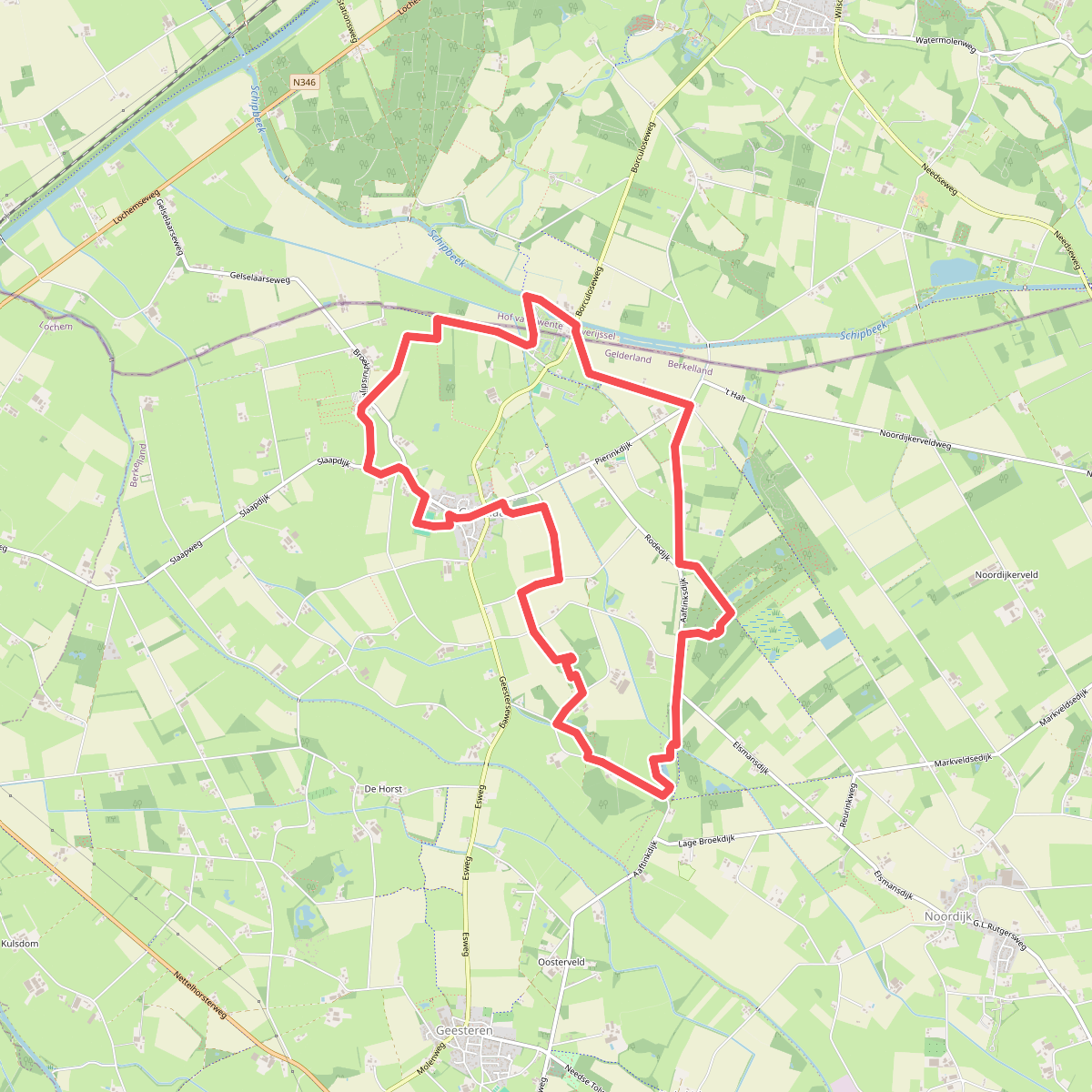 Klompenpad Boereneschpad