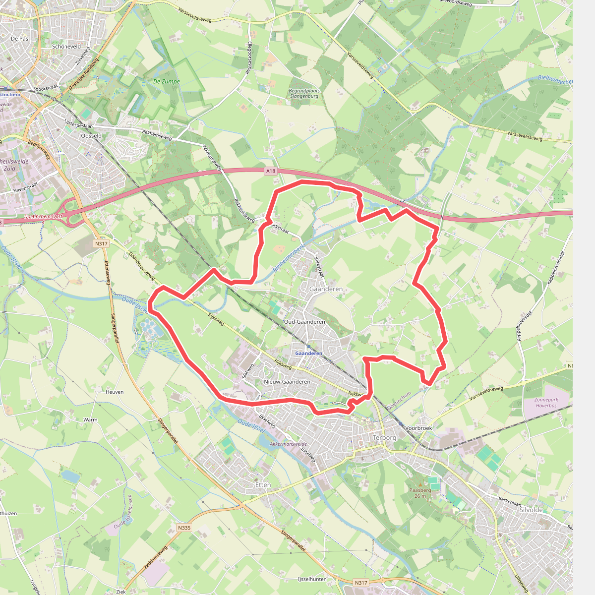 Klompenpad Ganderpad