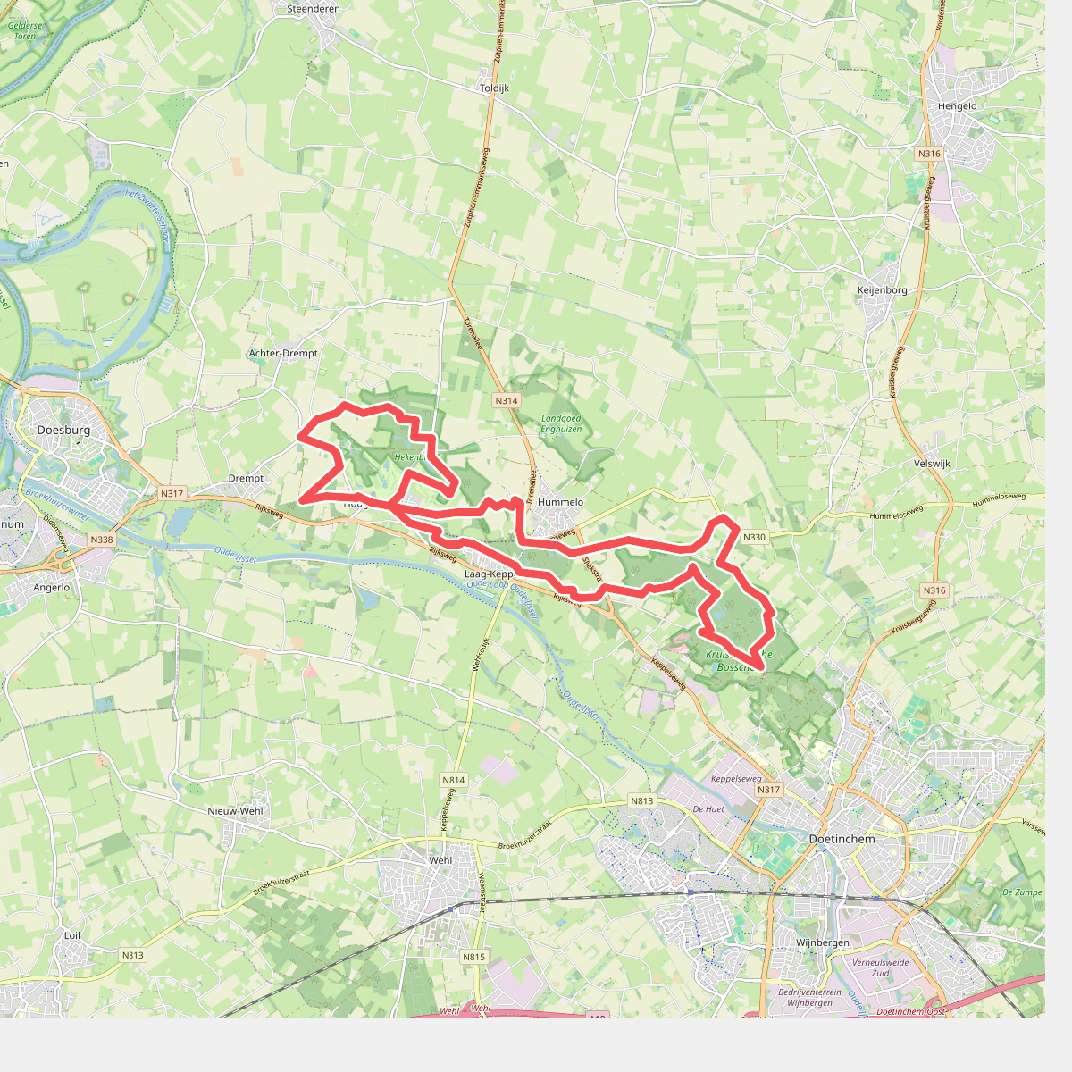 Langs duinen, kolken en kastelen