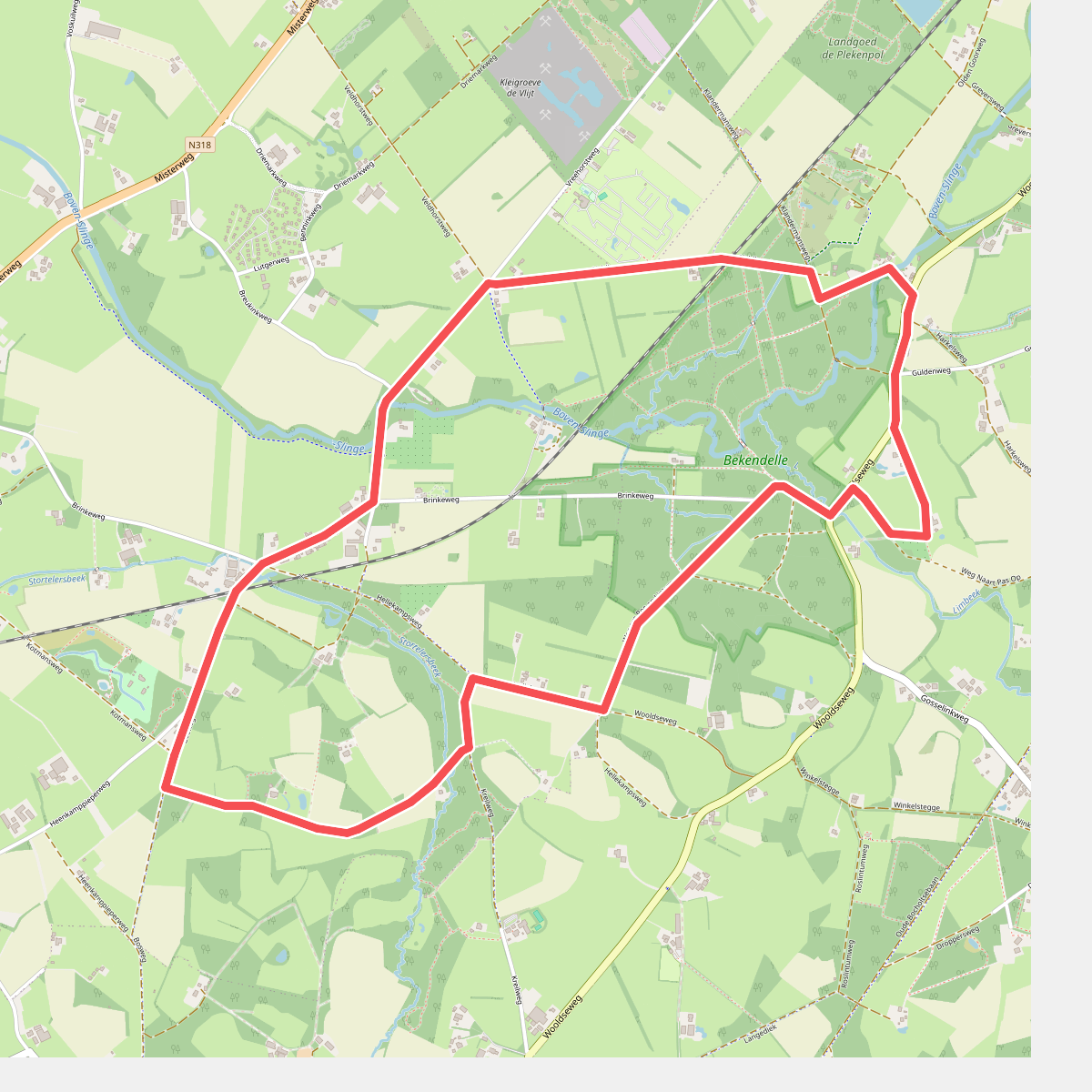Natuurtocht Bekendelle