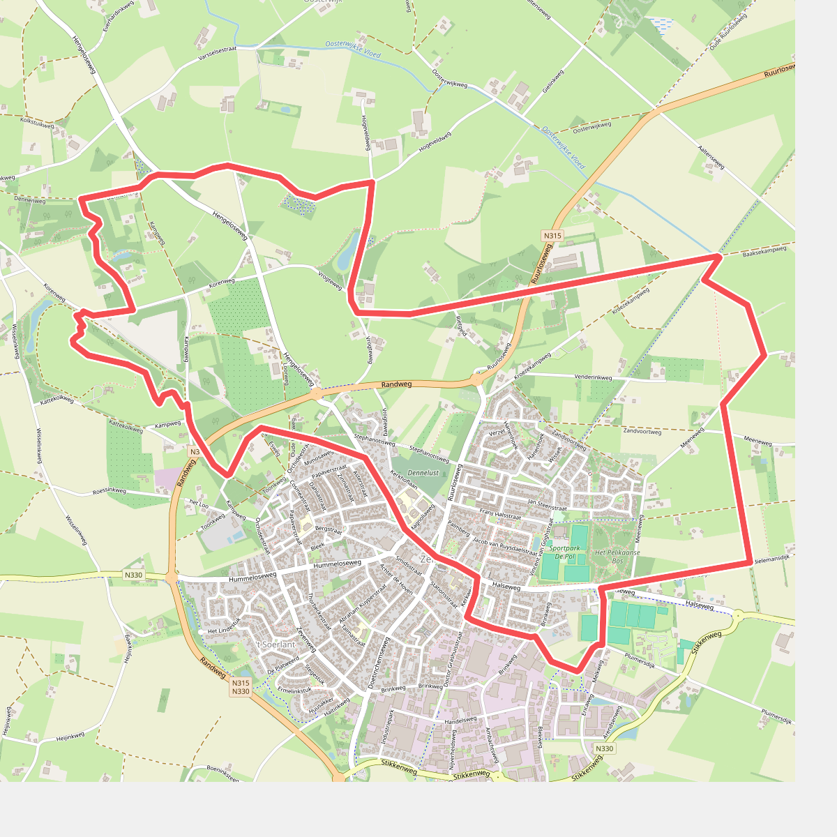 Nordic Walkingroute Zelhem