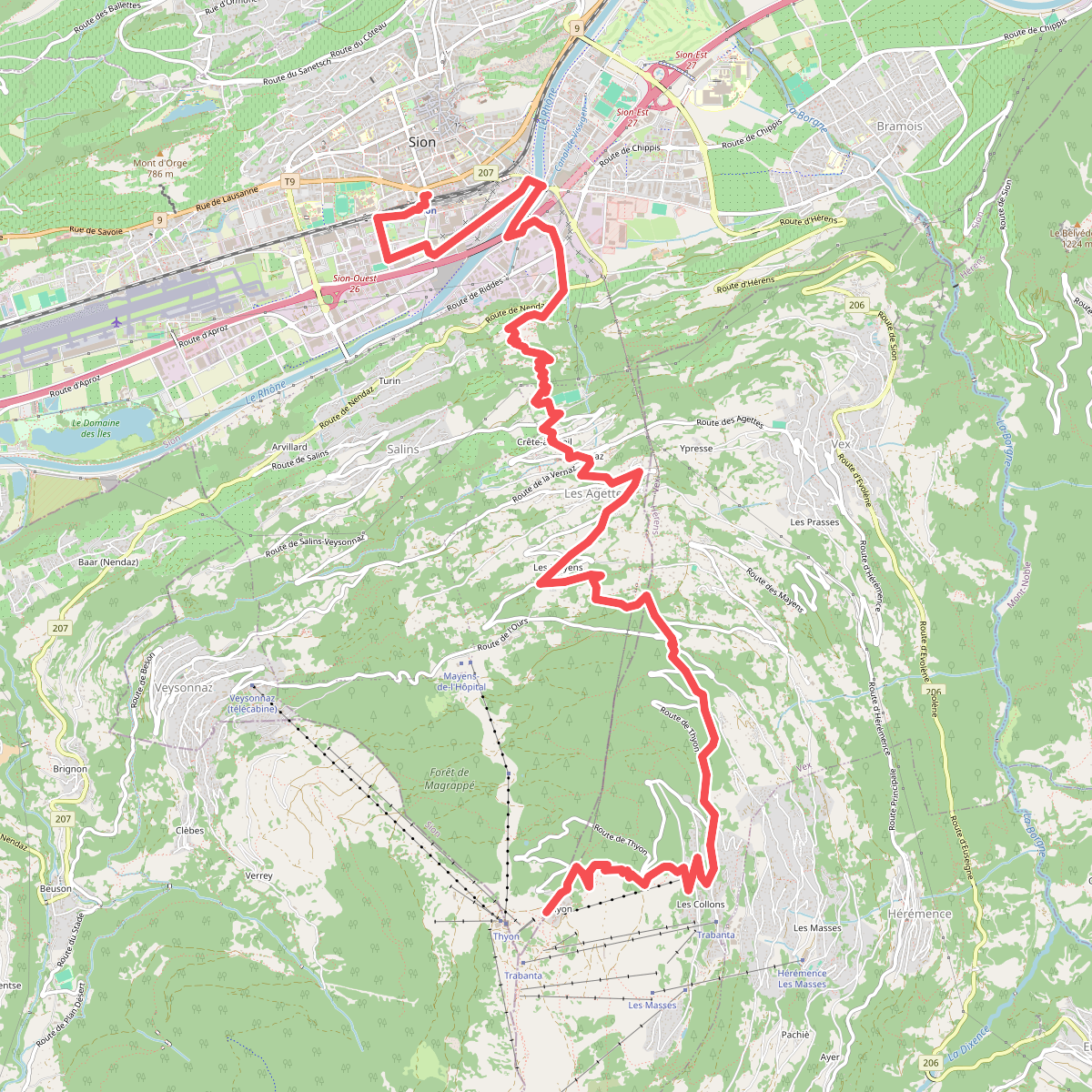 00-Tour pédestre du Val d'Hérens