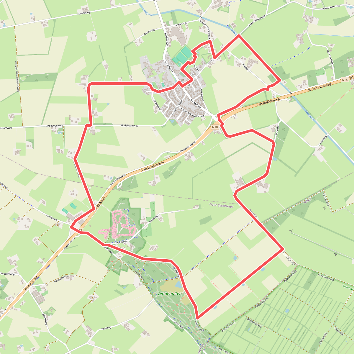 Vennebultenwandeling
