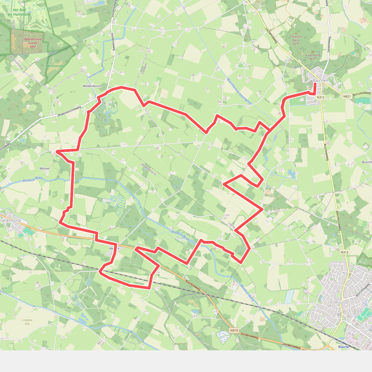 Kastelenroute Barchem