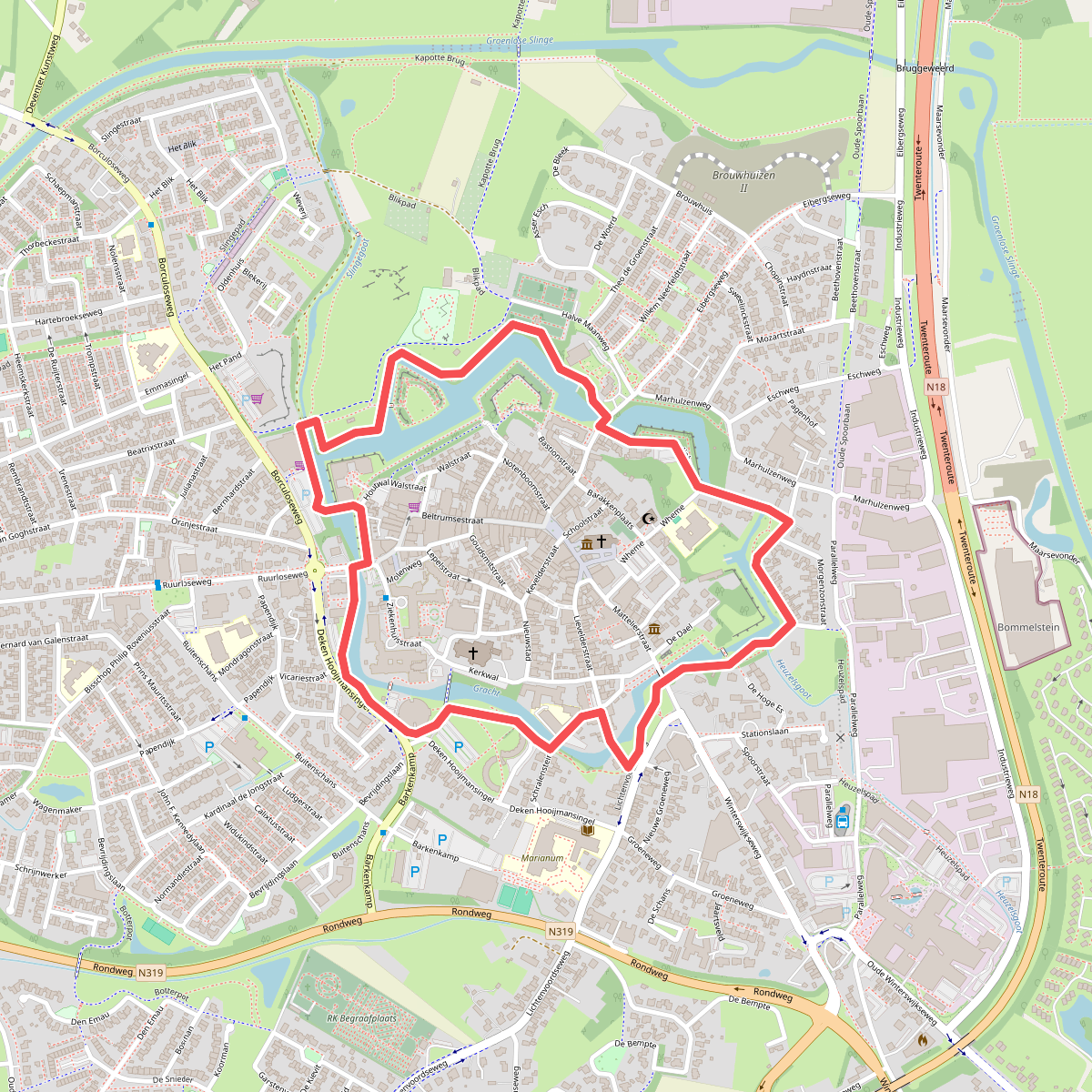 Vestingwandeling