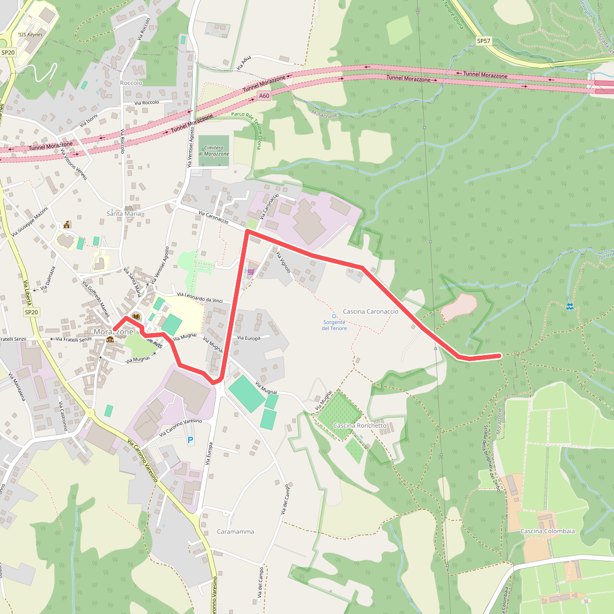 520C Collegmaento Morazzone-Dorsale RTO