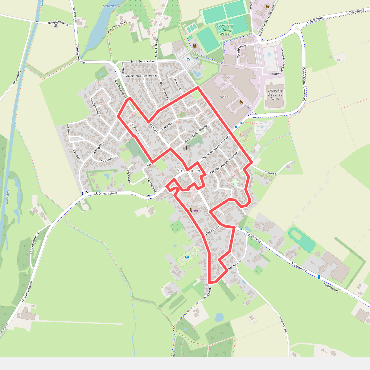 Tegelroute Steenderen