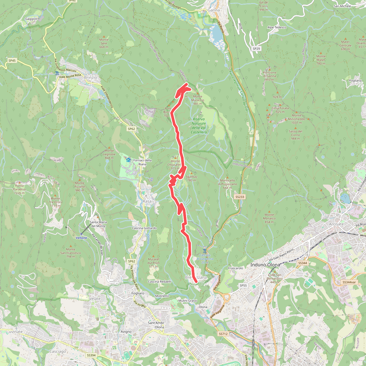 Bregazzana - Monte Martica