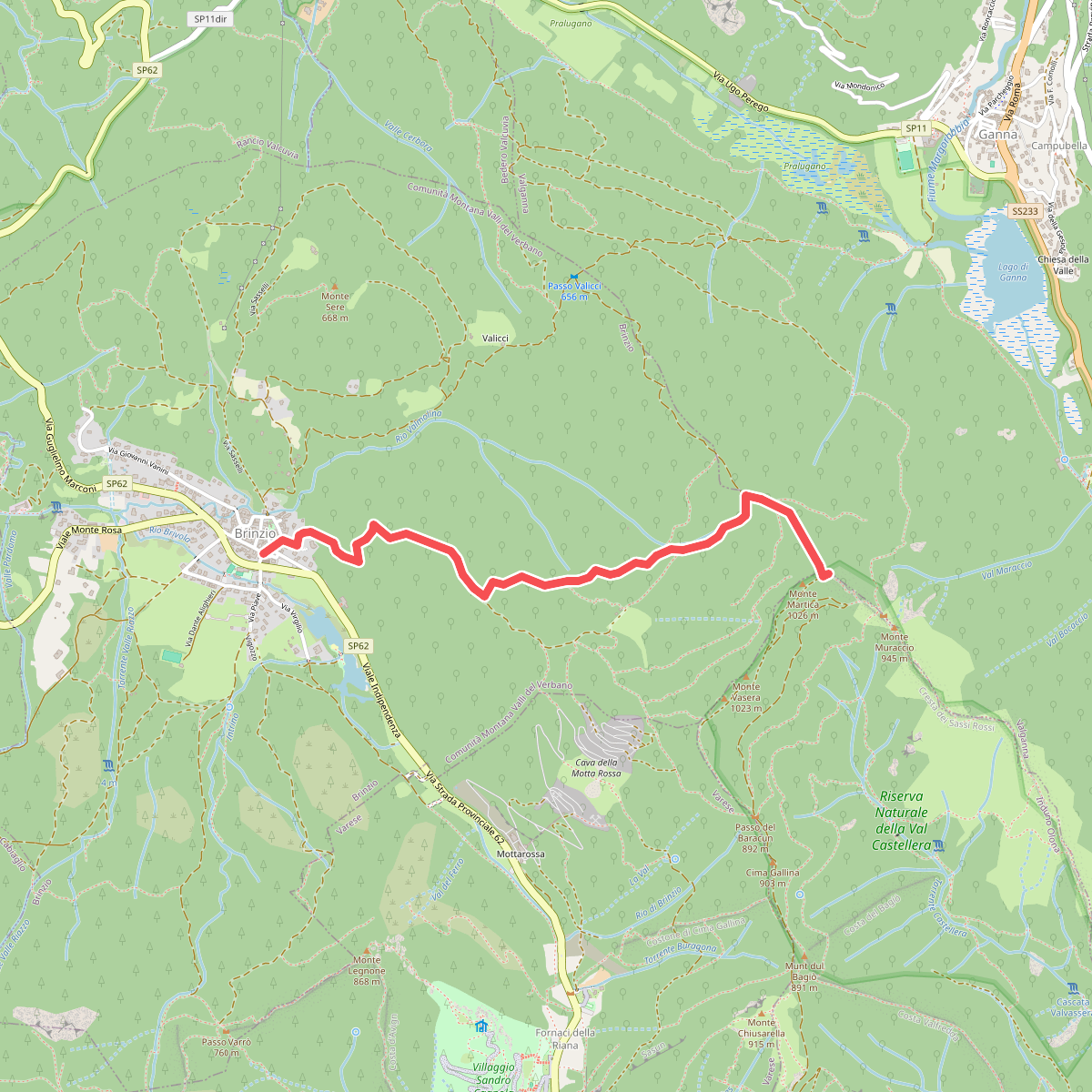 Brinzio - Monte Martica