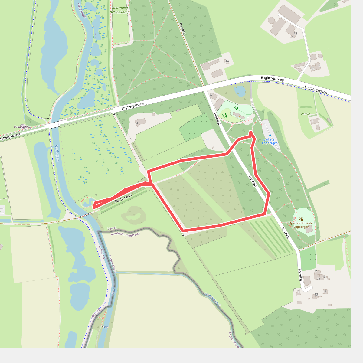 Blote voetenpad Engbergen