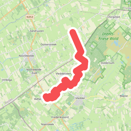 Boijl - Wilhelminaoord · Friese Woudenpad etappe 10