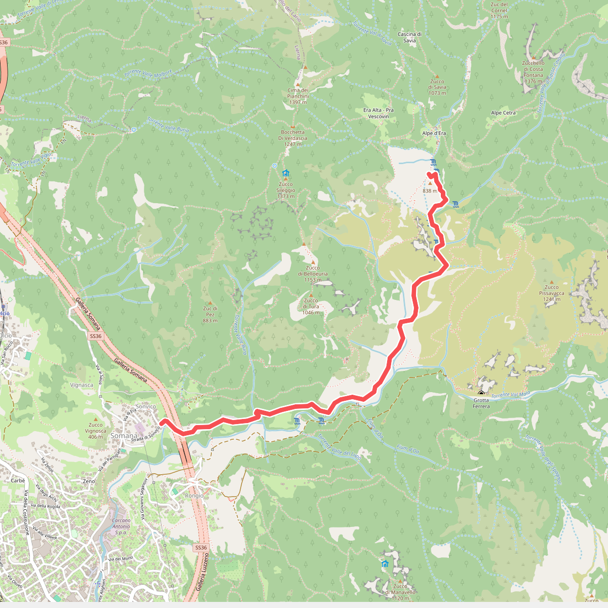 Sentiero del Fiume