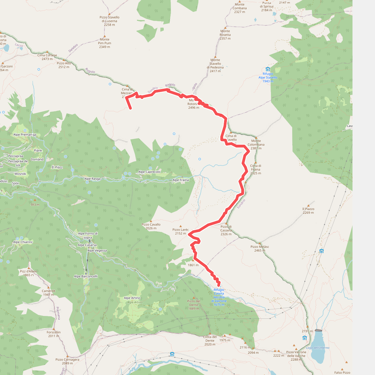 Alta Via della Valsassina - Tappa 2