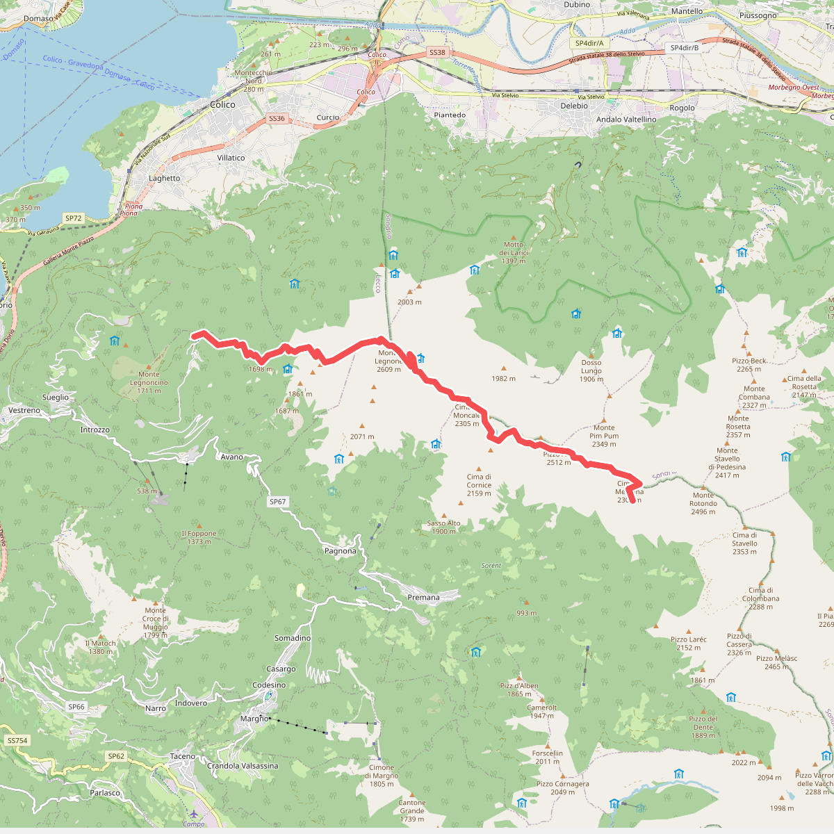 Alta Via della Valsassina - Tappa 1