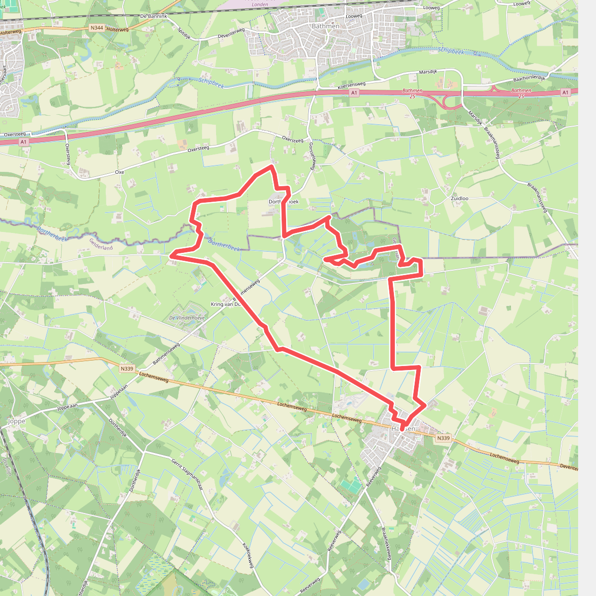 Vierbekenroute Dorth