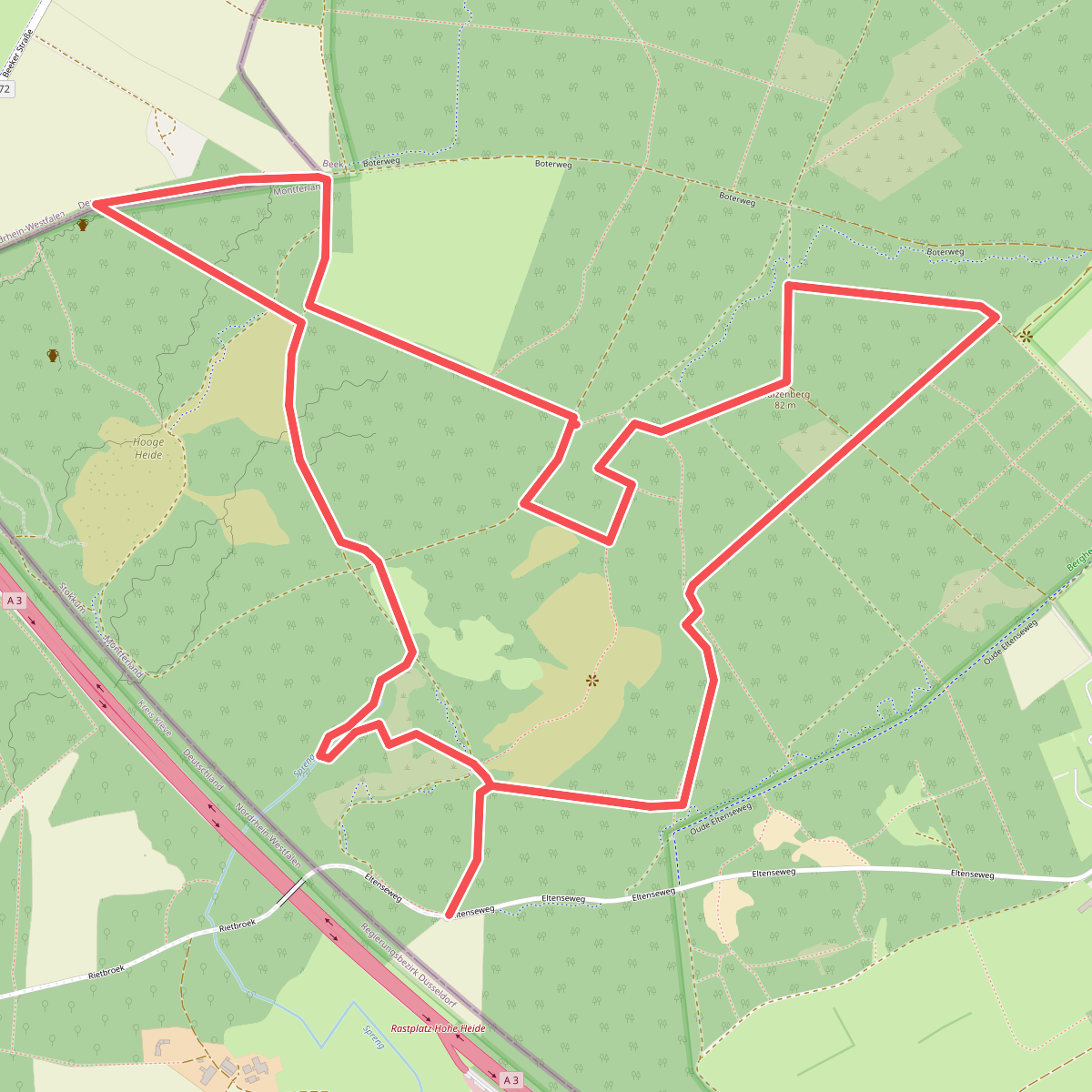 Langs bunkers en loopgraven