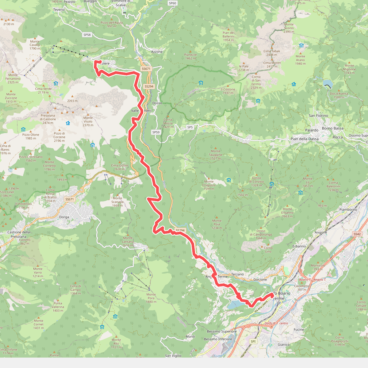 La Via Decia - Tappa 1