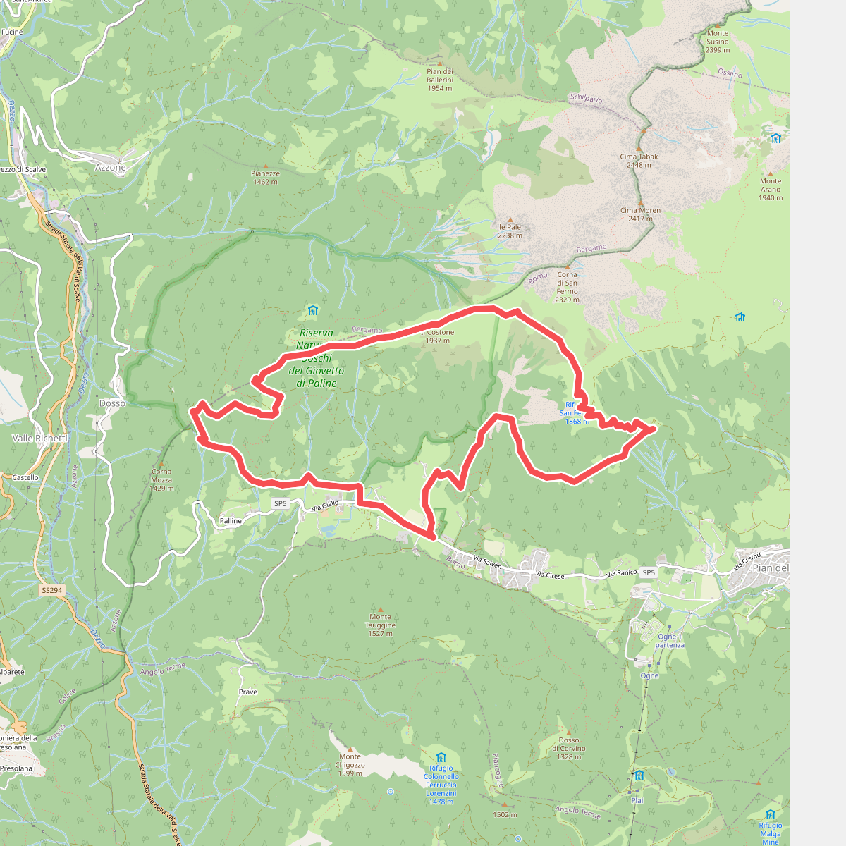 Trekking tra malghe e menhir anello 3: Salven - Costone - San Fermo