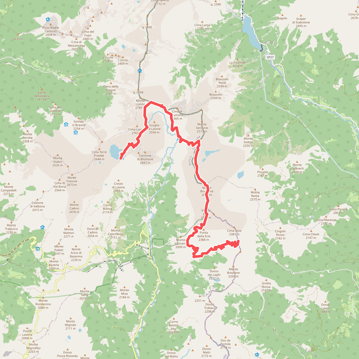 Alta Via del Caffaro - Tappa 2