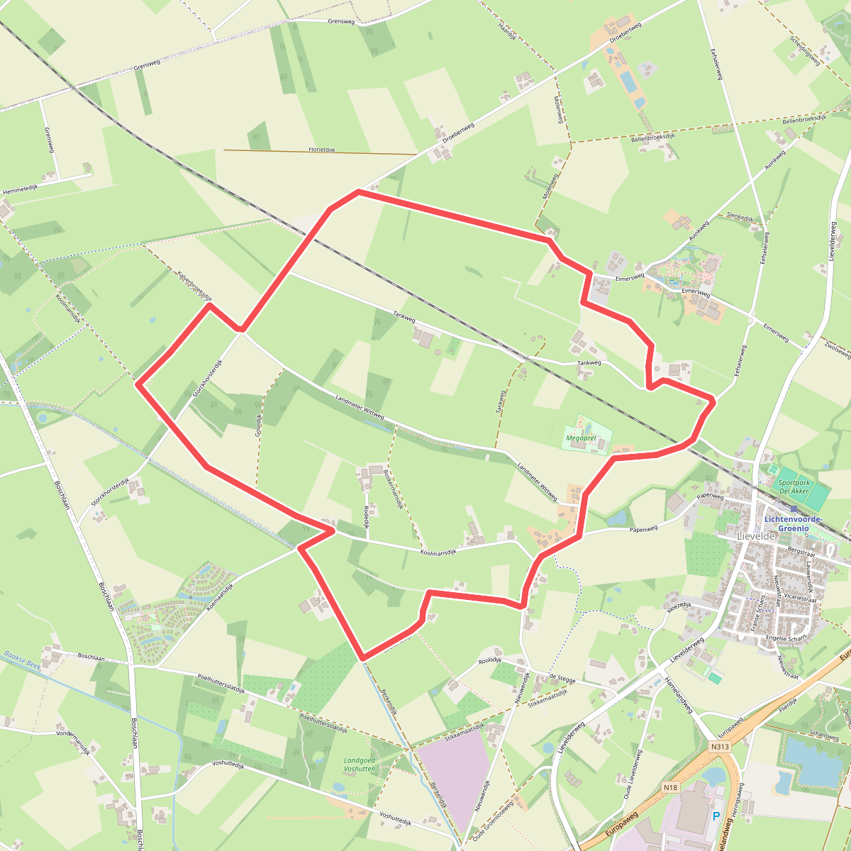 De Stegge wandeling