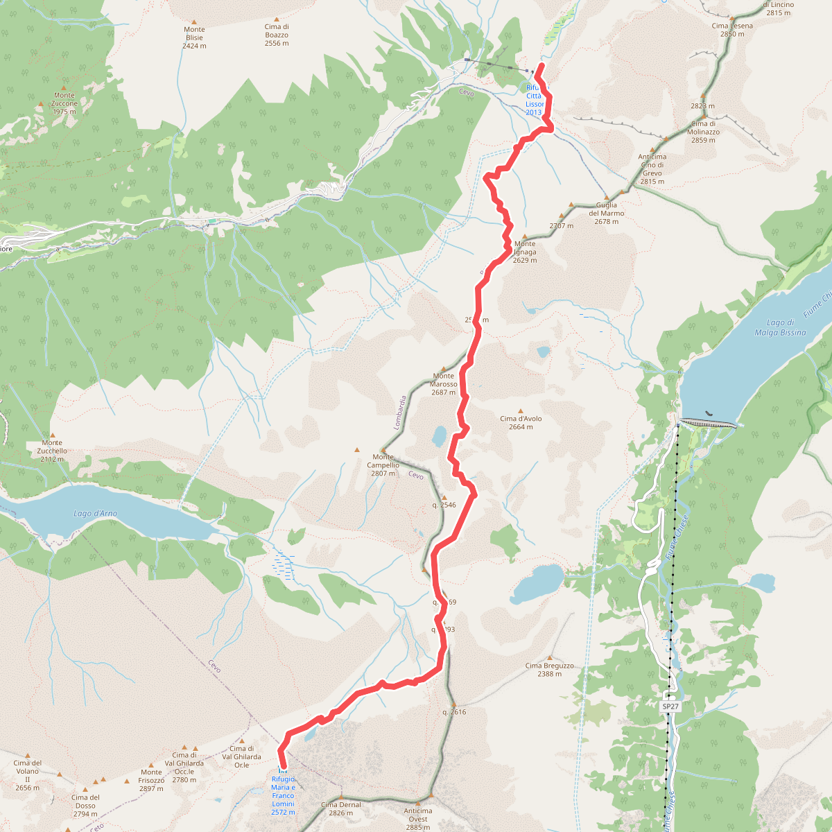 Alta Via dell'Adamello-Tappa 4 (Maria e Franco-Città di Lissone)