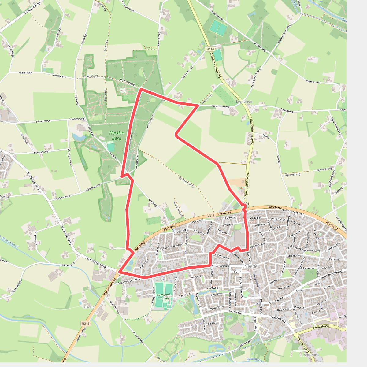 Needse Berg Route