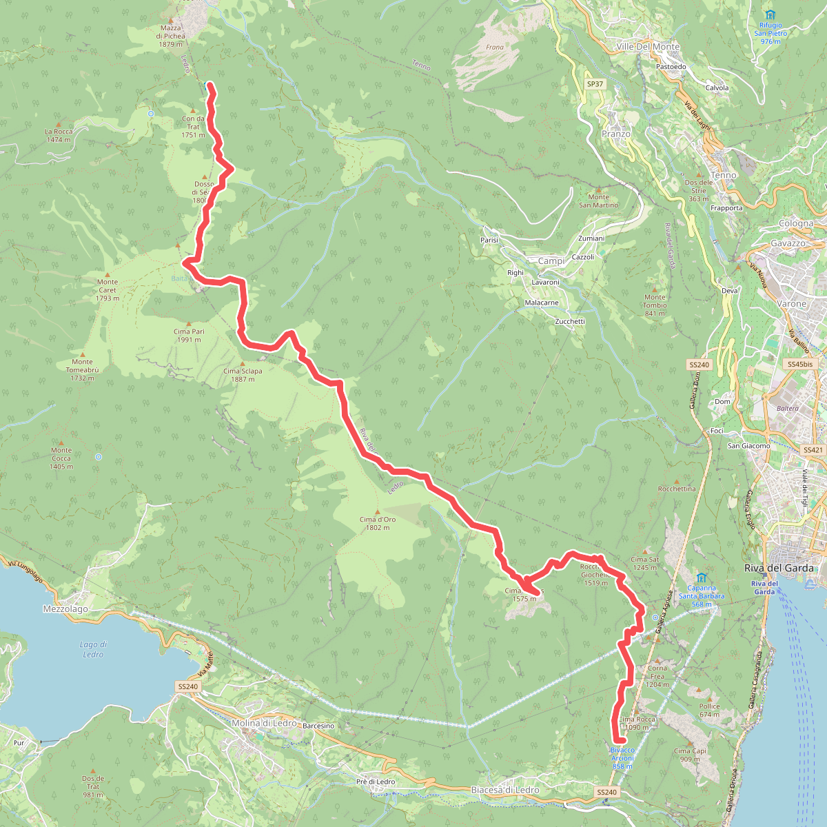 Alpiedi Ledro Alps Trek - Tappa 3