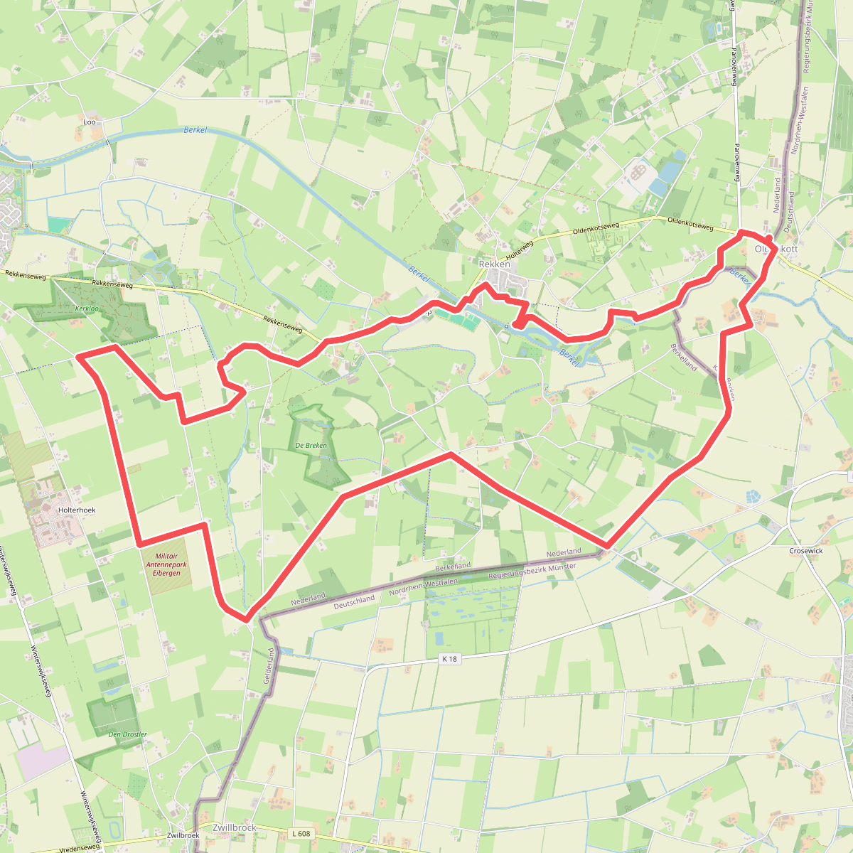 Eibergse Veldroute